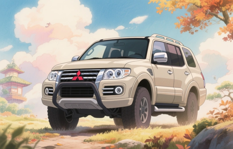 Mitsubishi New Pajero Off-Road SUV Reveal This Fall
