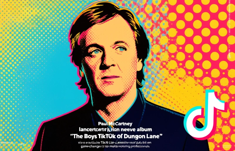 Paul McCartney lanceert album met TikTok Live