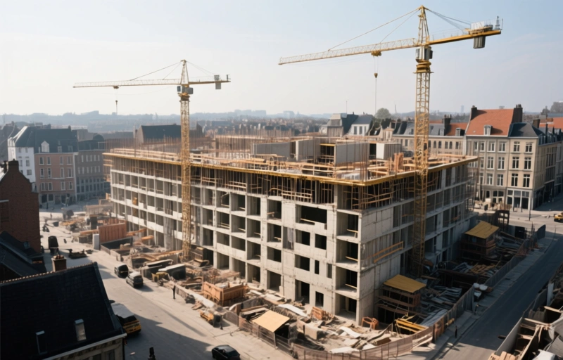 Visual representation of Belgium's Largest Construction Challenge Since WWII