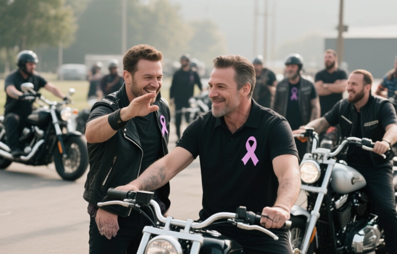 Stylish Bikers Raise Funds for Prostate Cancer and Men's Mental Health