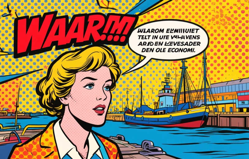 Visual representation of 703 schepen vertraagd door loodsacties