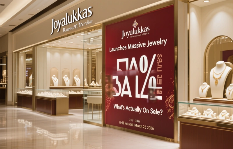 Visual representation of Joyalukkas Launches Massive Jewelry Sale with 50% Off
