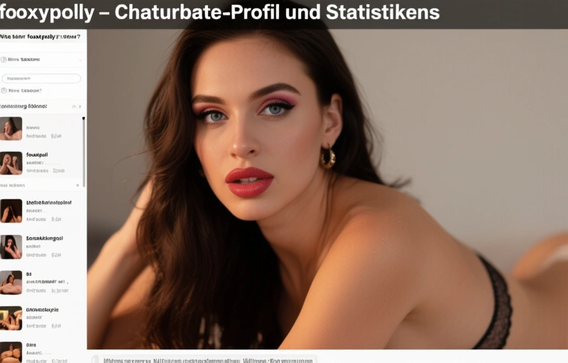 Visuelle Darstellung von foxxxypolly – Chaturbate-Profil und Statistiken