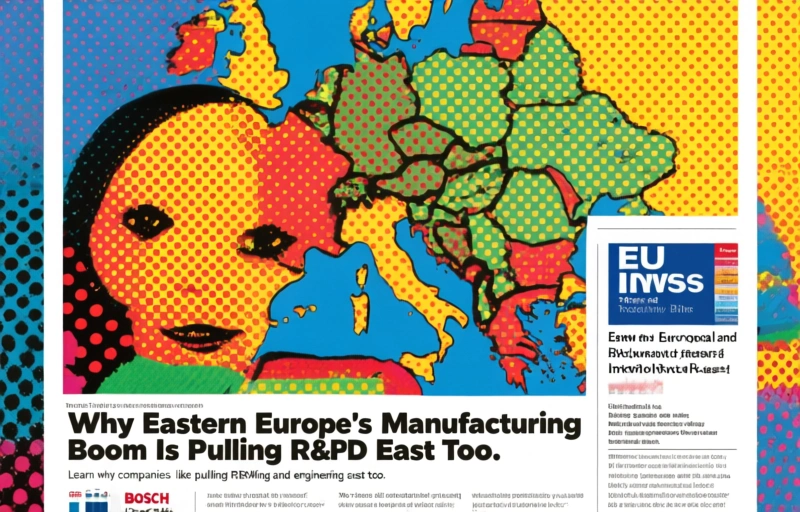 Why Eastern Europe's Manufacturing Boom Is Pulling R&D East Too