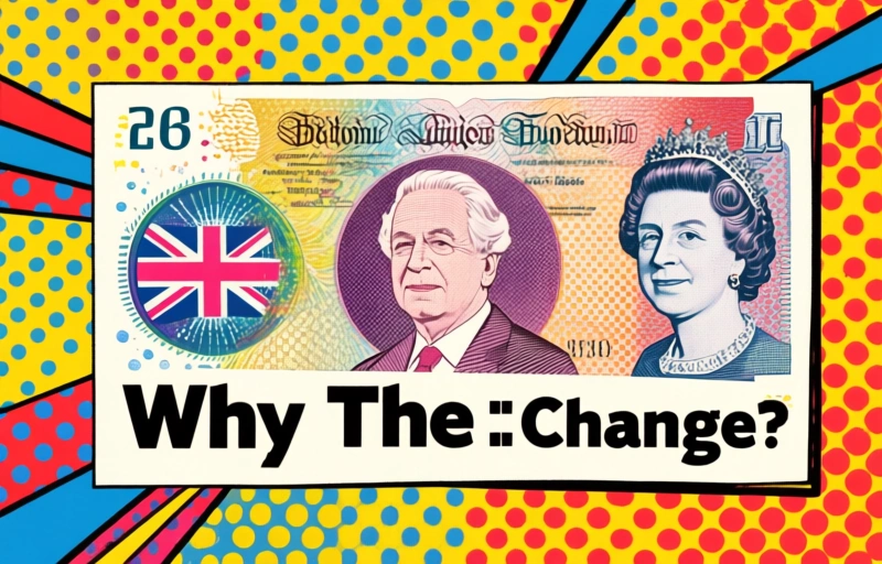 Visual representation of Wildlife Replaces Icons on Britain's New Banknotes