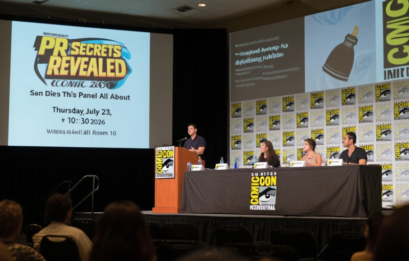 Visual representation of PR Secrets Revealed at San Diego Comic-Con 2026