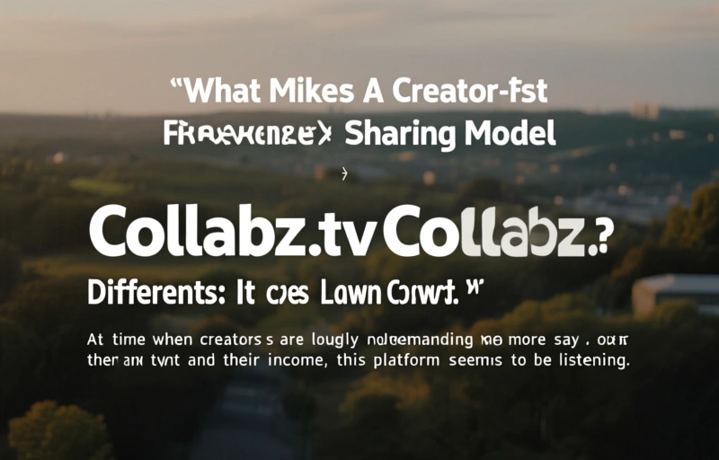 Visual representation of Collabz.tv Launches