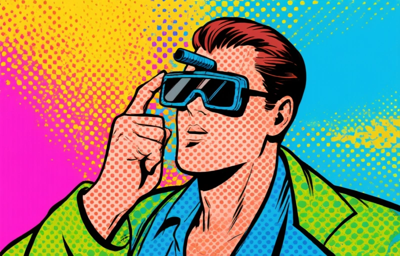 Visuele weergave van Meta AI-hack