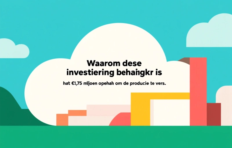 Visuele weergave van Heupairbag Wolk schaalt op met €1,75 miljoen investering
