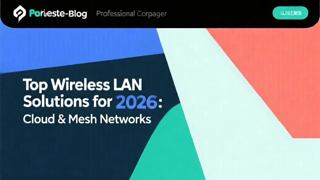 Top Wireless LAN Solutions for 2026: Cloud & Mesh Networks