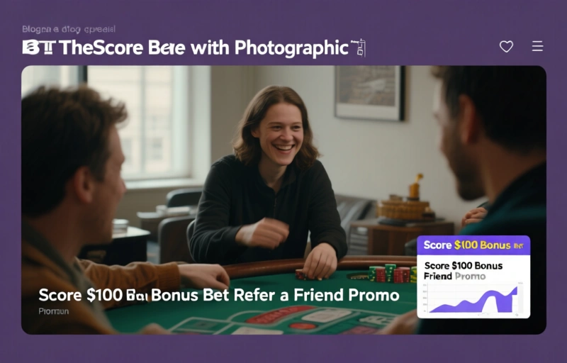 Score $100 Bonus with theScore Bet Refer a Friend Promo