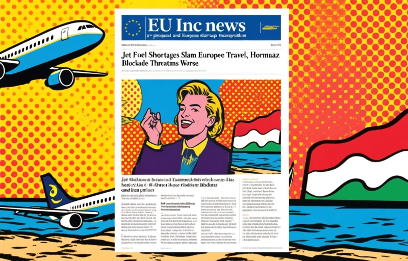 Jet Fuel Shortages Slam Europe Travel, Hormuz Blockade Threatens Worse