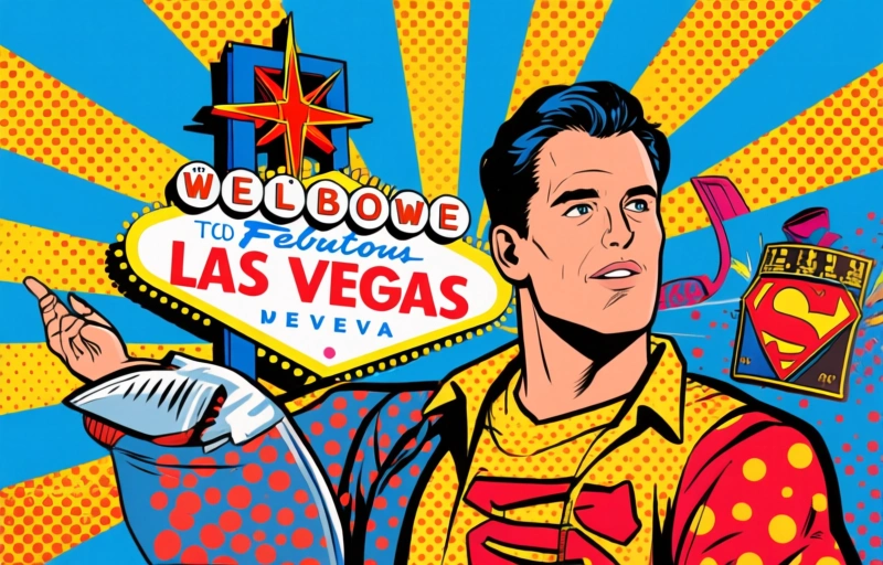 Visuelle Darstellung von Super Bowl 2029 in Las Vegas