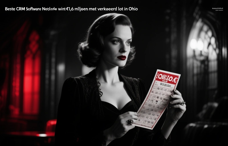 Vrouw wint €1,6 miljoen met verkeerd lot in Ohio