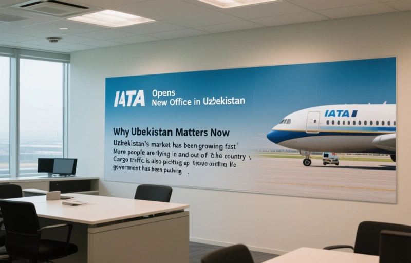 Visual representation of IATA Opens New Office in Uzbekistan