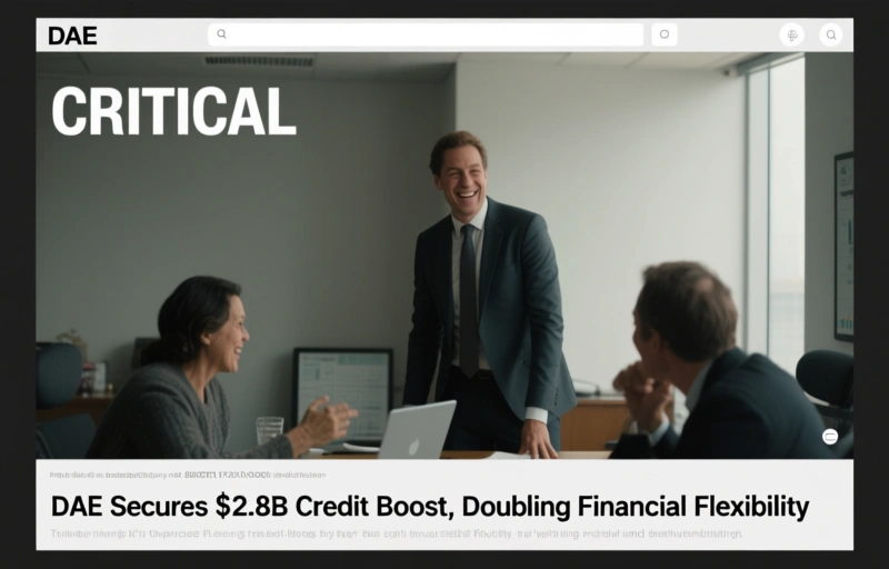 DAE Secures $2.8B Credit Boost, Doubling Financial Flexibility
