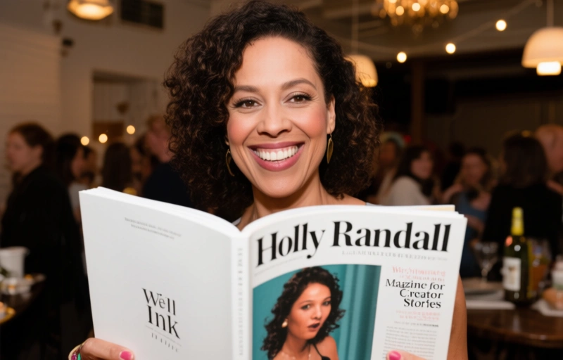 Visual representation of Holly Randall Launches Wet Ink Magazine for Creator Stories