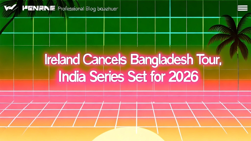 Ireland Cancels Bangladesh Tour, India Series Set for 2026
