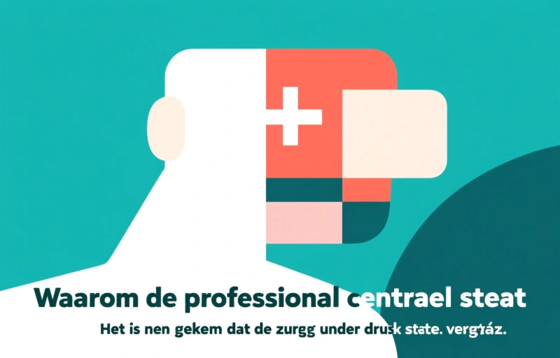Visuele weergave van De toekomst van zorg