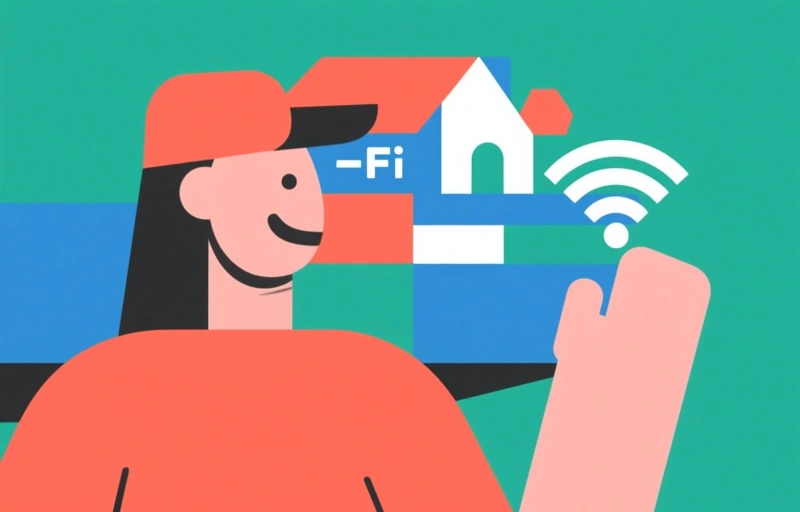 Visual representation of Wi-Fi 6E and Wi-Fi 7