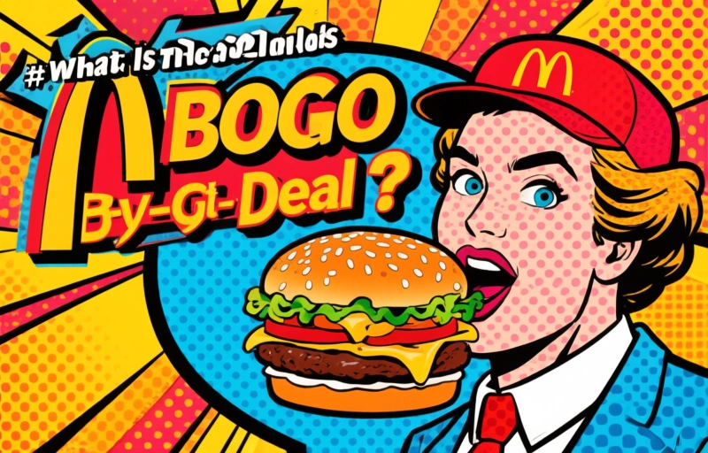 Visual representation of McDonald's BOGO Deals