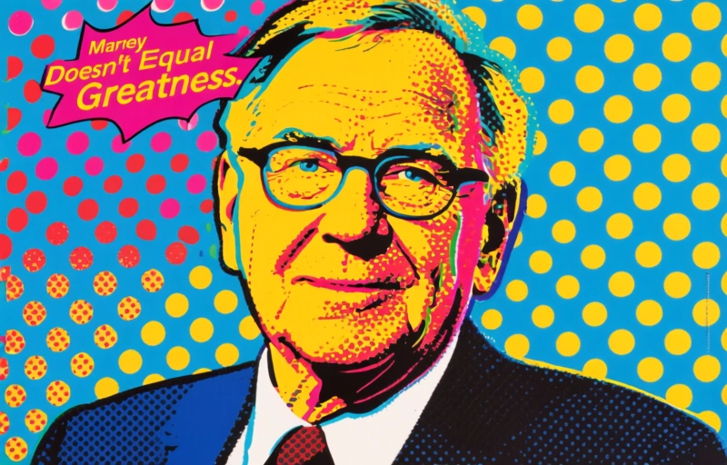 Warren Buffett: Money Doesn't Equal Greatness
