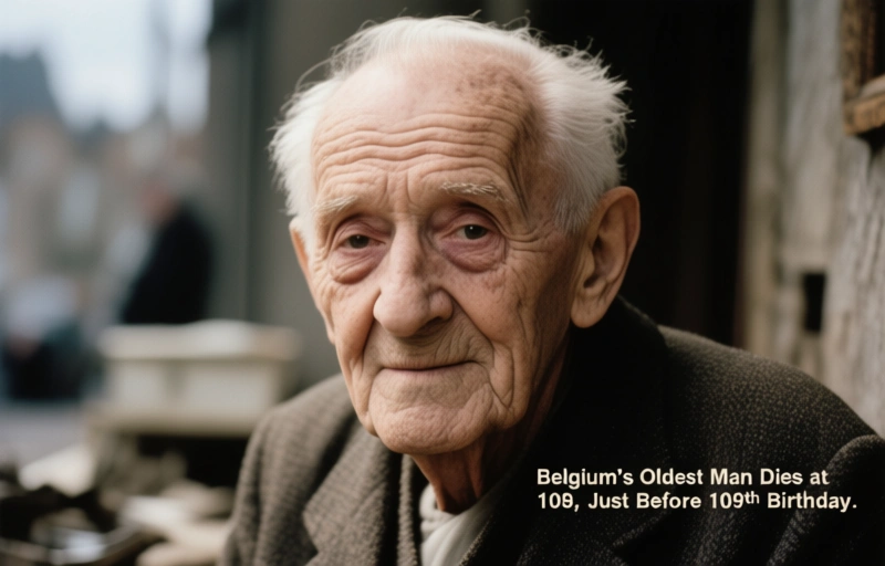 Visual representation of Belgium's Oldest Man Dies at 108, Just Before 109th Birthday