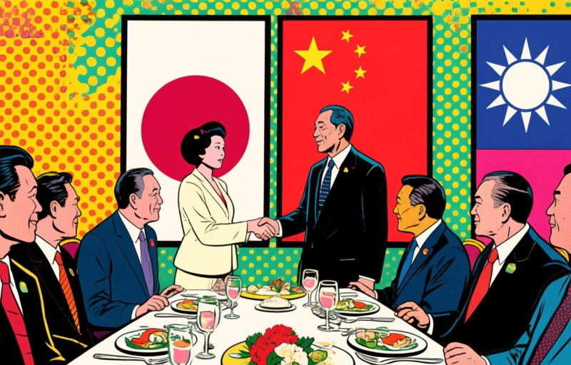 Japan en China: Kort overleg op APEC na spanningen over Taiwan