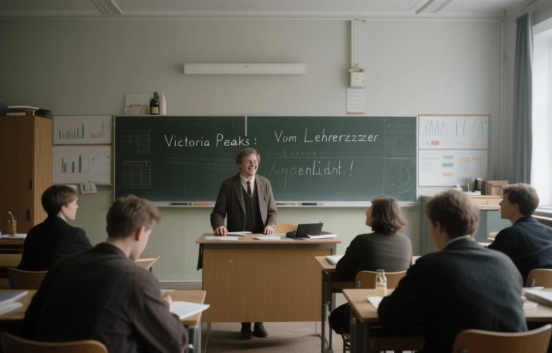 Victoria Peaks: Vom Lehrerzimmer ins Rampenlicht