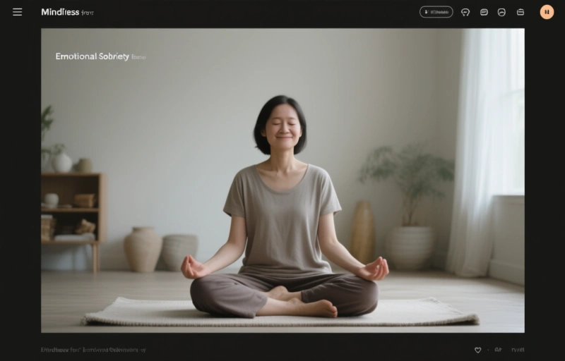 Mindfulness for Emotional Sobriety in Recovery