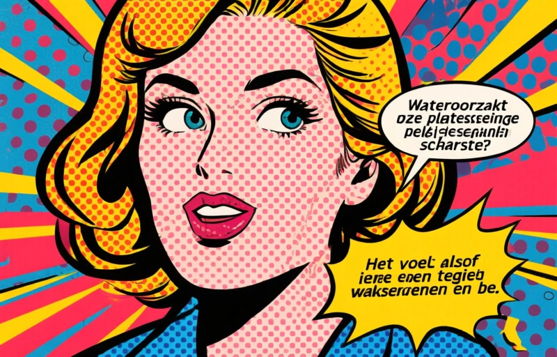 Visuele weergave van Paniek op de oliemarkt