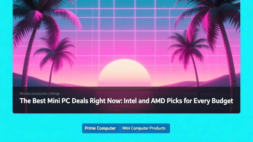 The Best Mini PC Deals Right Now: Intel and AMD Picks for Every Budget