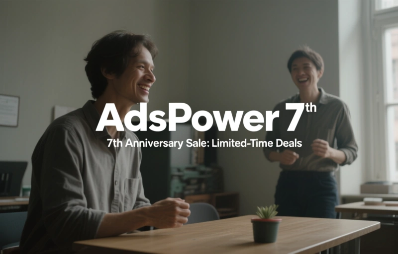 AdsPower 7th Anniversary Sale: Limited-Time Deals