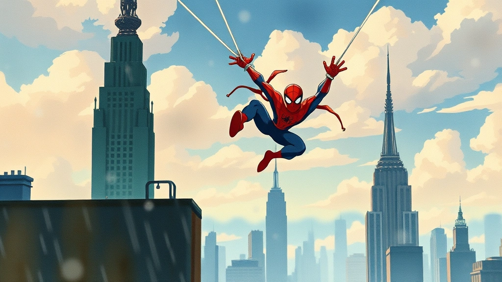Nicolas Cage struikelt als Spider-Man in donker New York