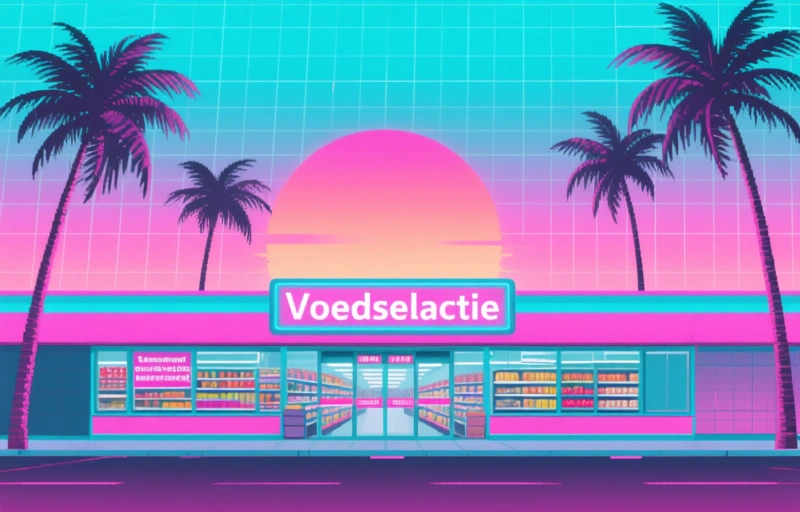 Voedselactie steunt inwoners na sluiting supermarkt