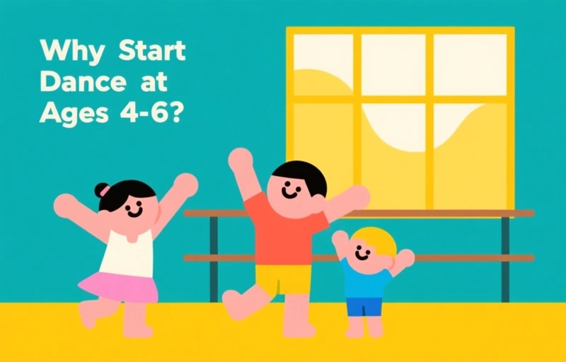 Visual representation of Tap & Ballet Dance Classes for Kids Ages 4-6