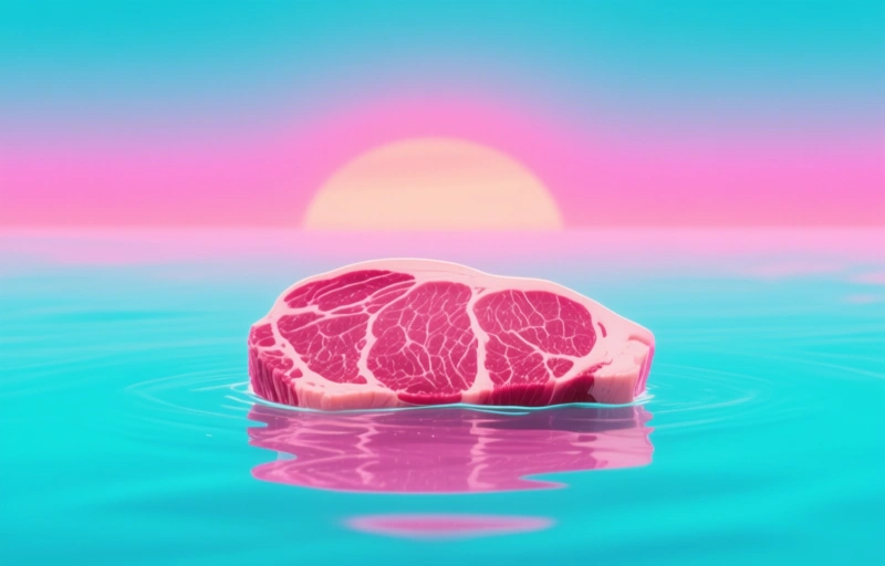 Visuele weergave van Vleessimulaties