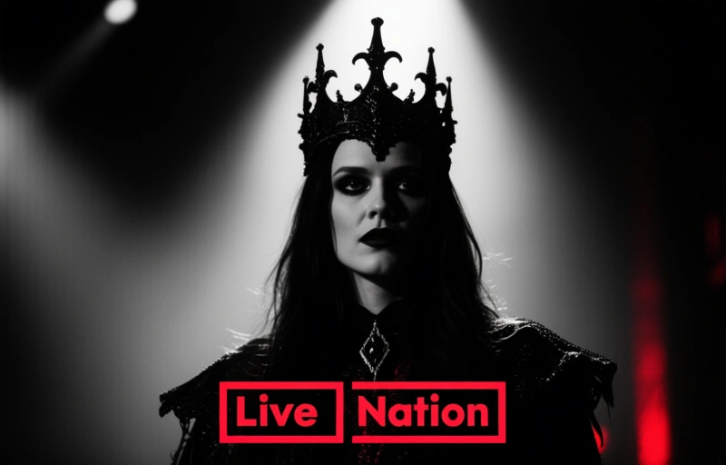 Визуальное представление Live Nation — монополия в Лас-Вегасе
