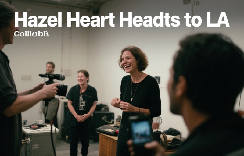 Hazel Heart Heads to LA for Collabs and Media