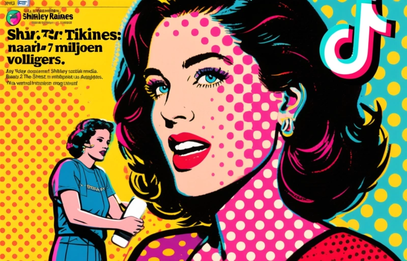 Shirley Raines: Van TikTok naar 7 miljoen volgers