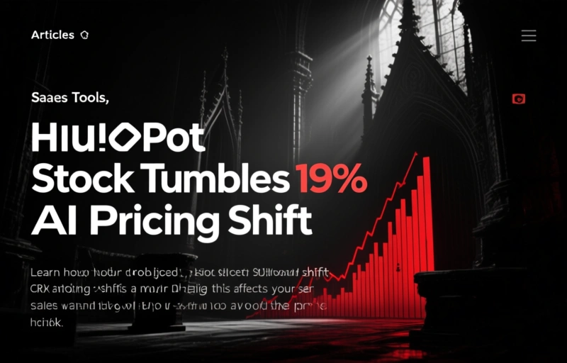 HubSpot Stock Tumbles 19% on AI Pricing Shift