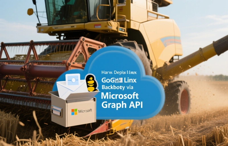Visual representation of Harvester Deploys Linux GoGra Backdoor via Microsoft Graph API