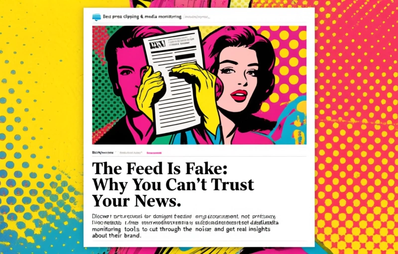 The Feed Is Fake: Why You Can't Trust Your News