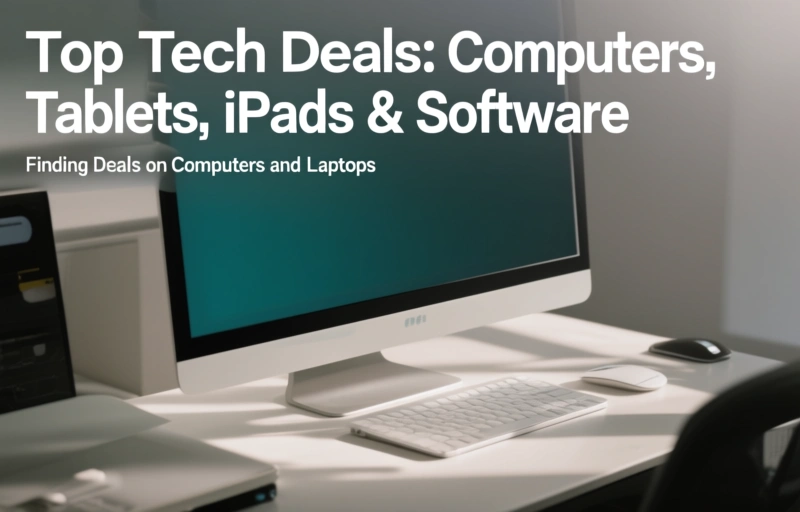 Visual representation of Top Tech Deals