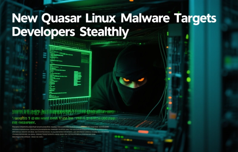 Visual representation of New Quasar Linux Malware Targets Developers Stealthily