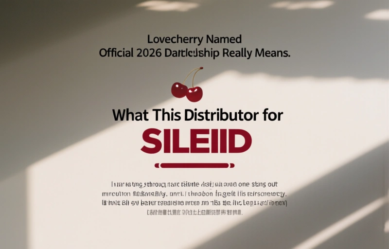 Visual representation of Lovecherry Named Official 2026 Distributor for SILEXD