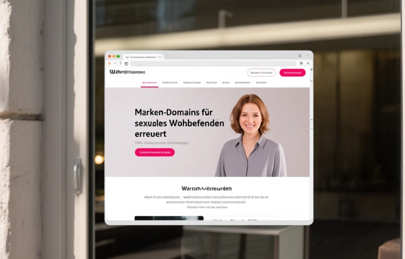 Visuelle Darstellung von Marken-Domains fĂĽr sexuelles Wohlbefinden erneuert