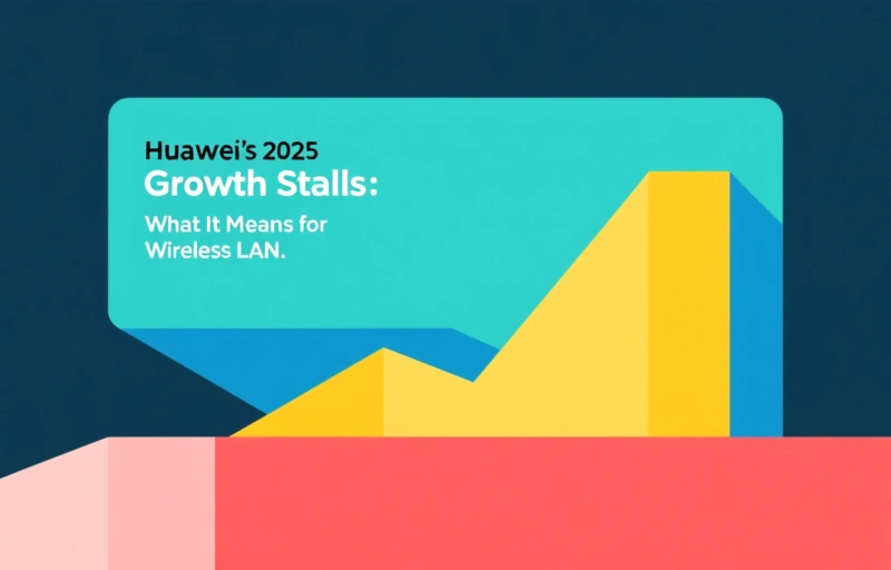 Huawei's 2025 Growth Stalls: What It Means for Wireless LAN