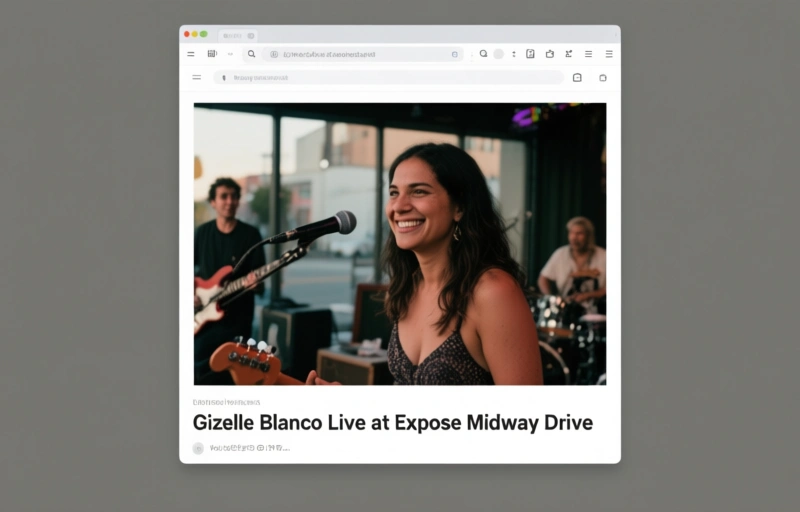 Gizelle Blanco Live at Exposé Midway Drive