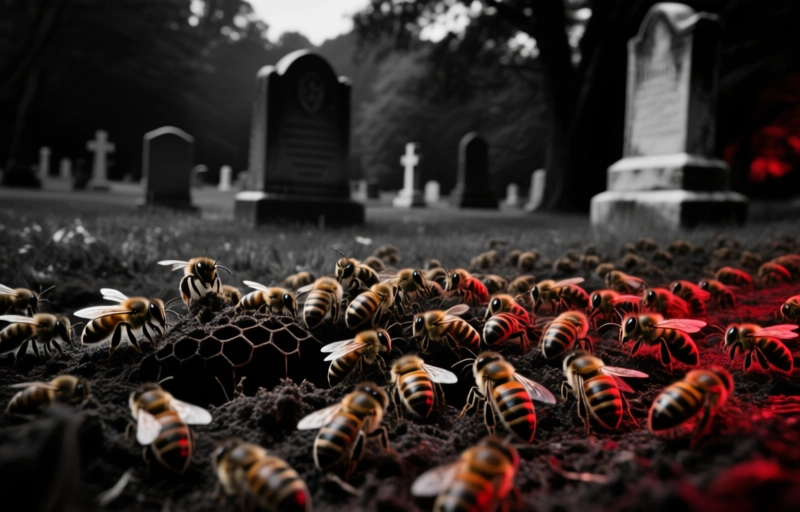 5.5 Million Ground Nesting Bees Take Over Ithaca Cemetery